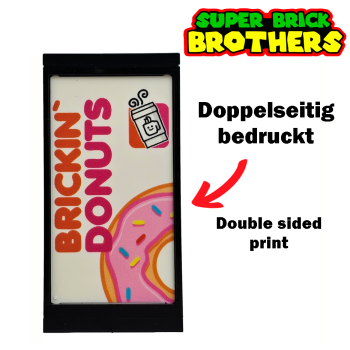 Poster Bricking Donut